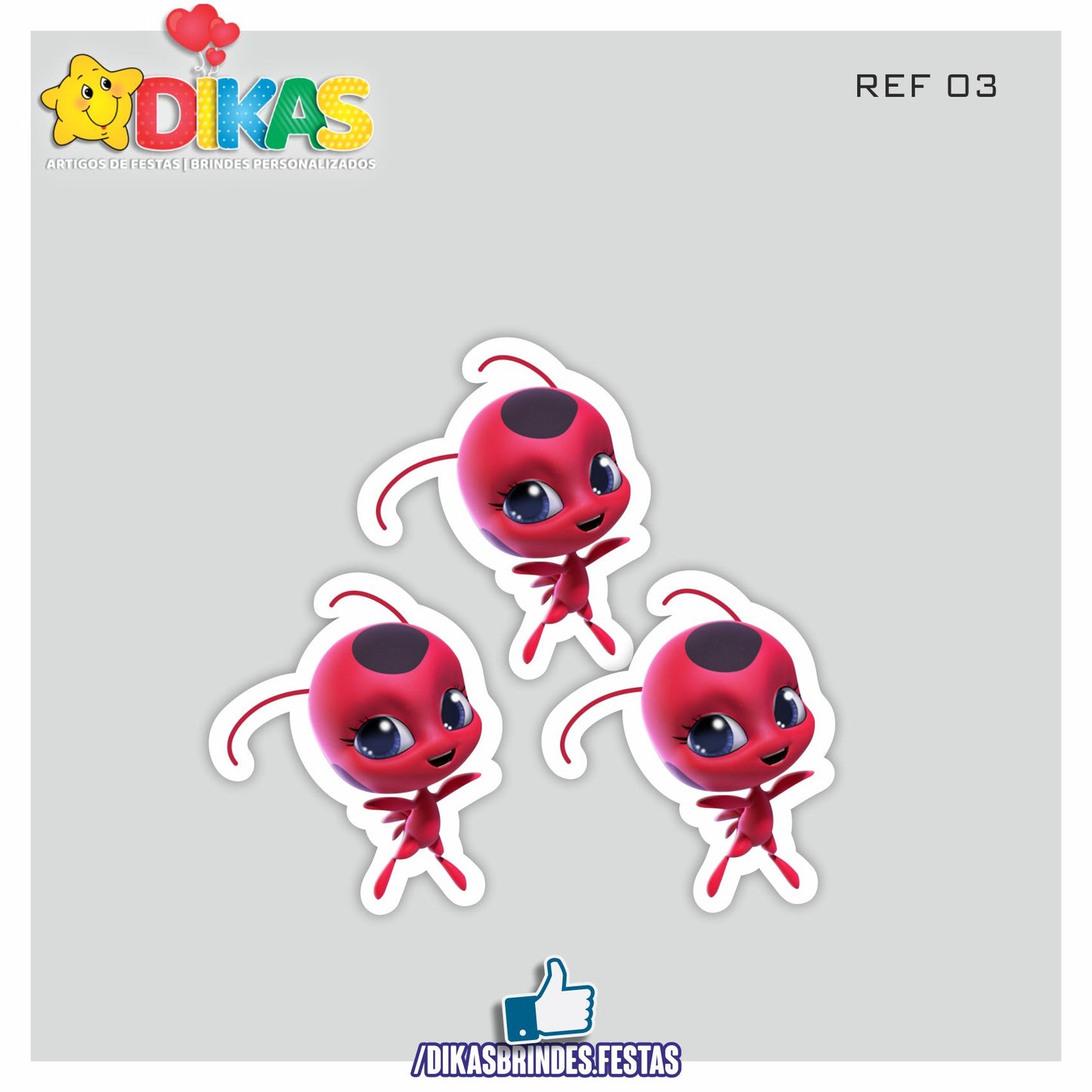 APLIQUES PEQUENOS - LADYBUG