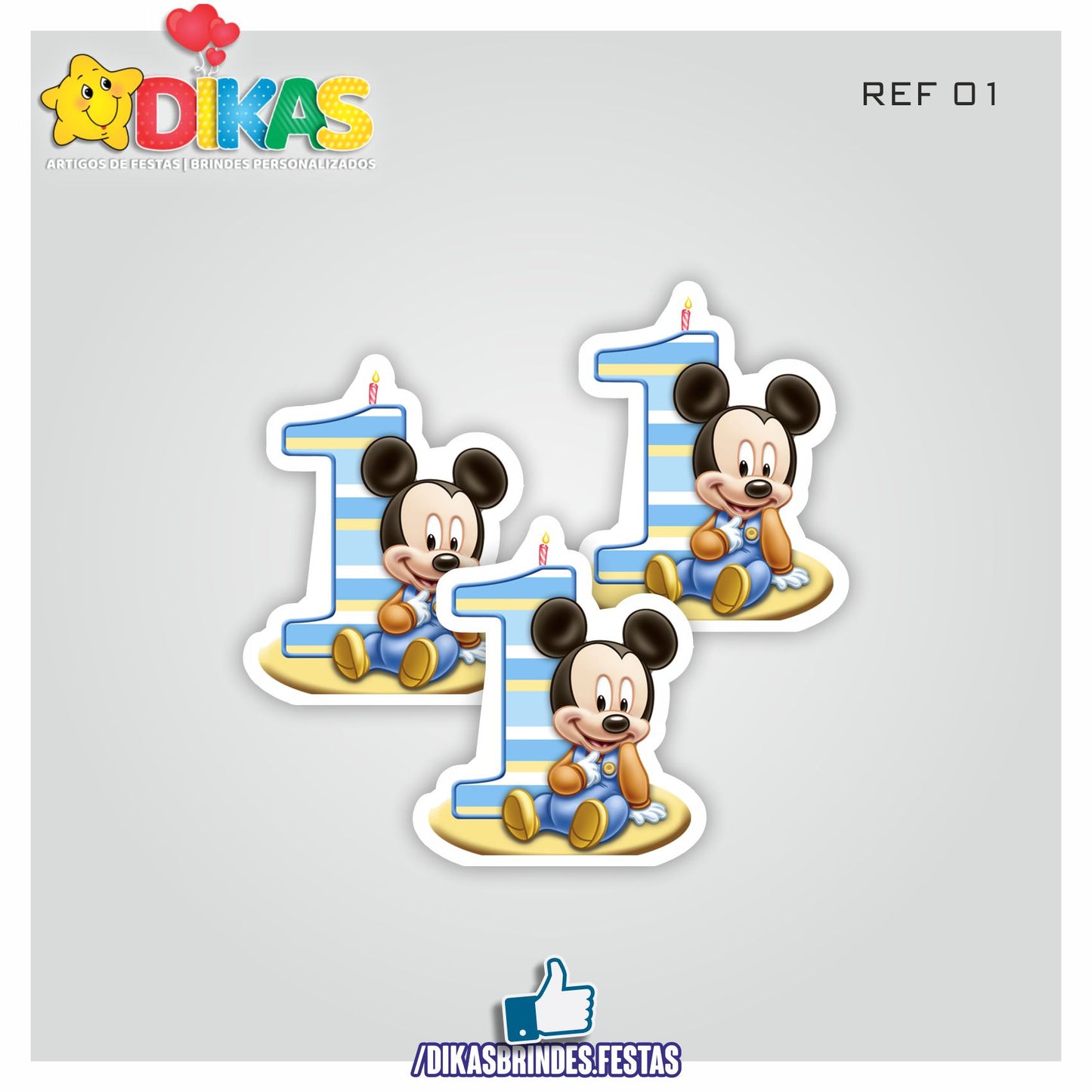 APLIQUES PEQUENOS - MICKEY BABY