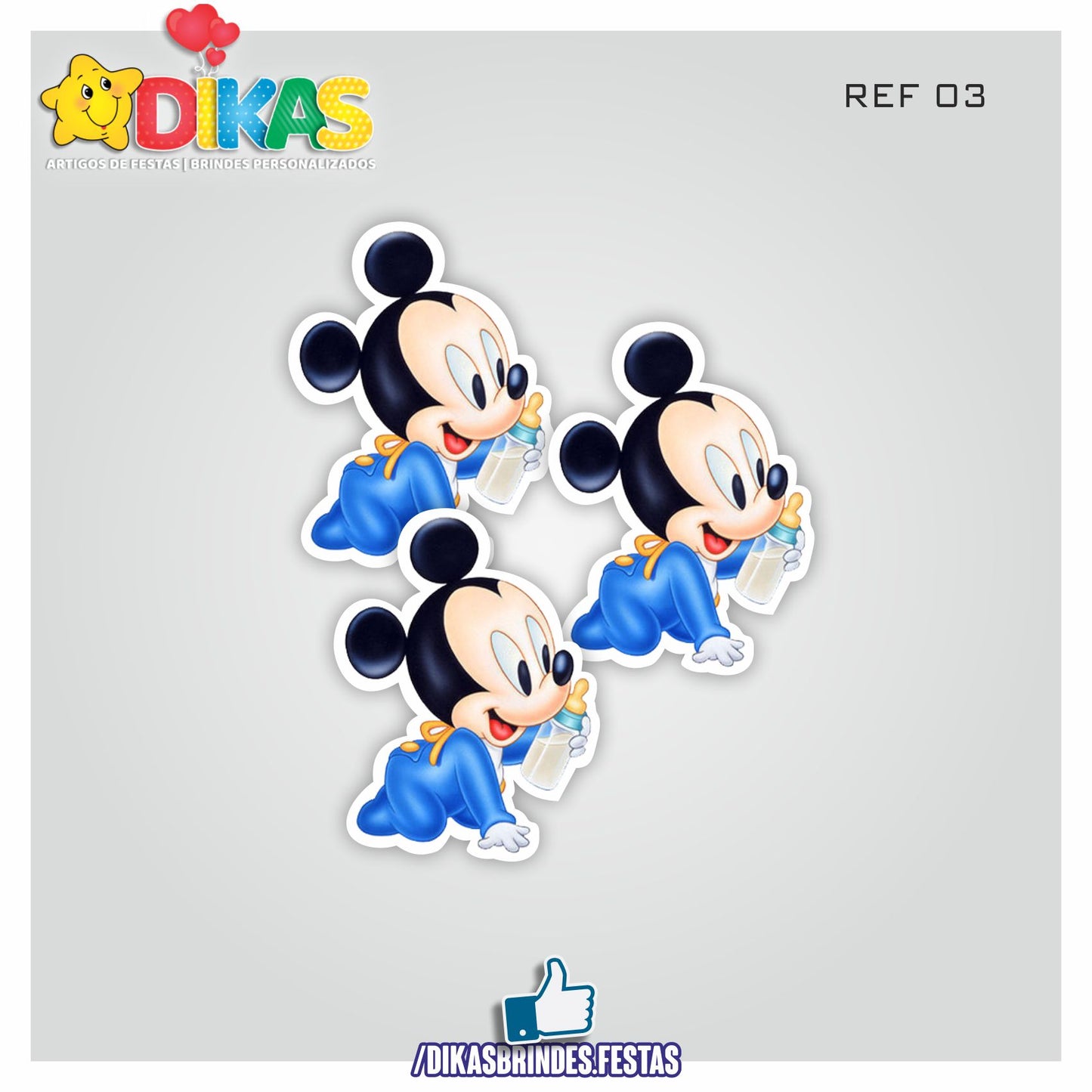 APLIQUES PEQUENOS - MICKEY BABY