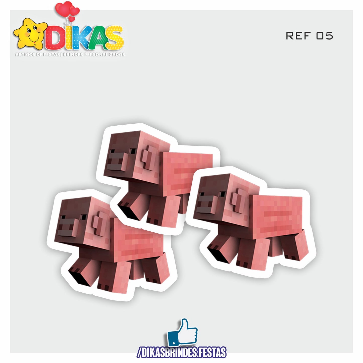 APLIQUES PEQUENOS - MINECRAFT