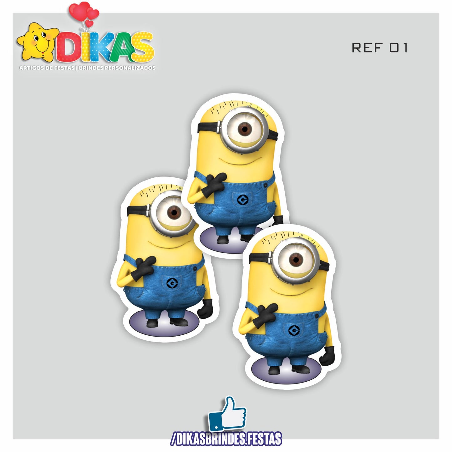 APLIQUES PEQUENOS - MINIONS