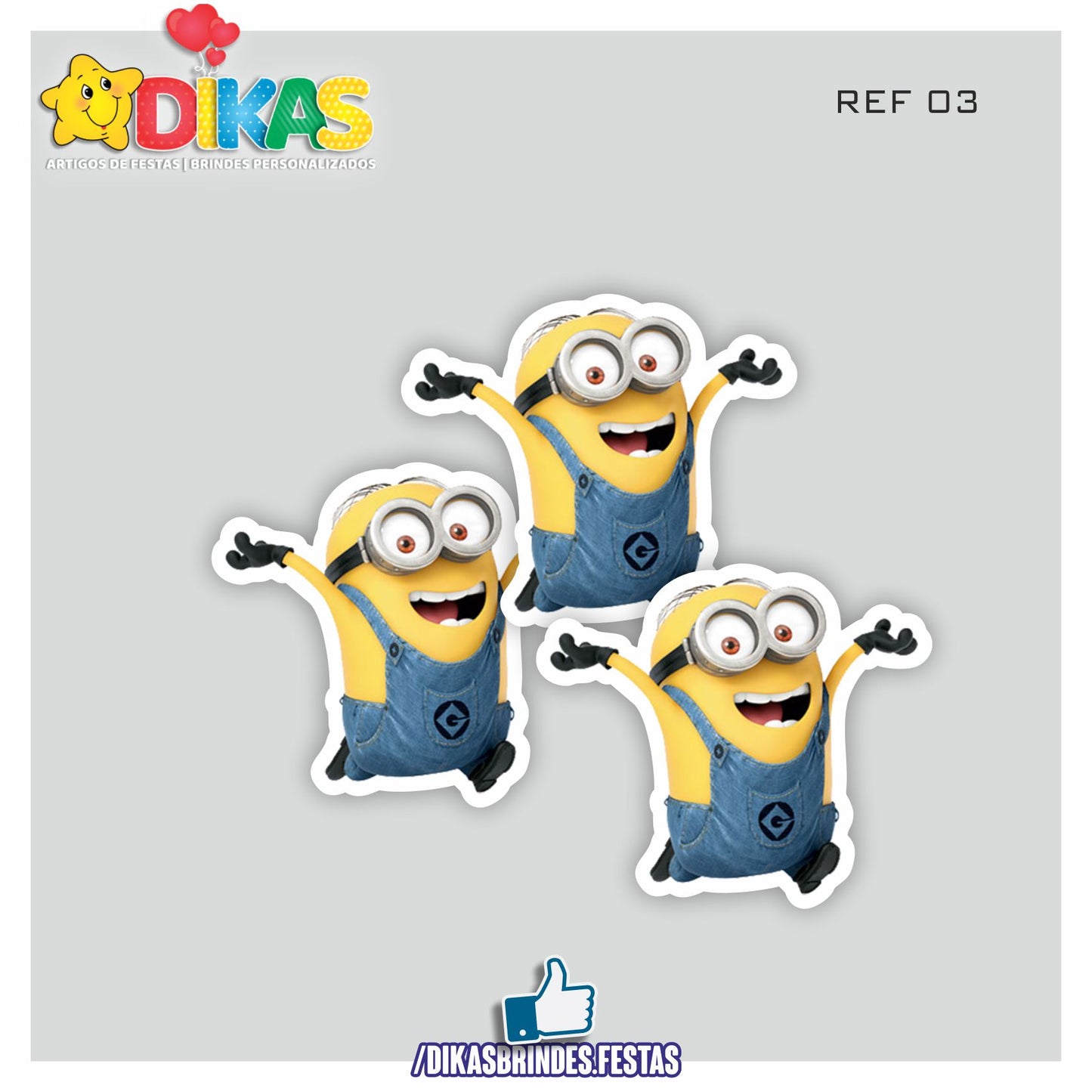 APLIQUES PEQUENOS - MINIONS