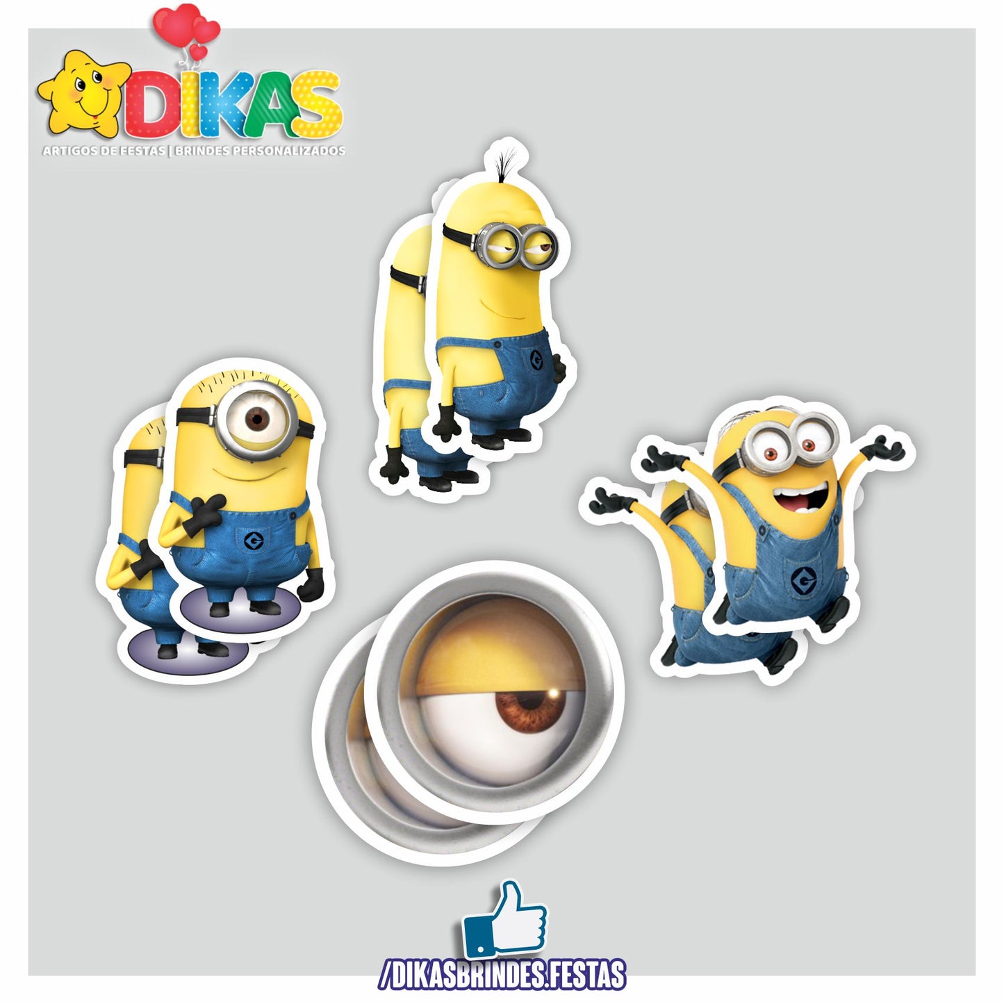 APLIQUES PEQUENOS - MINIONS