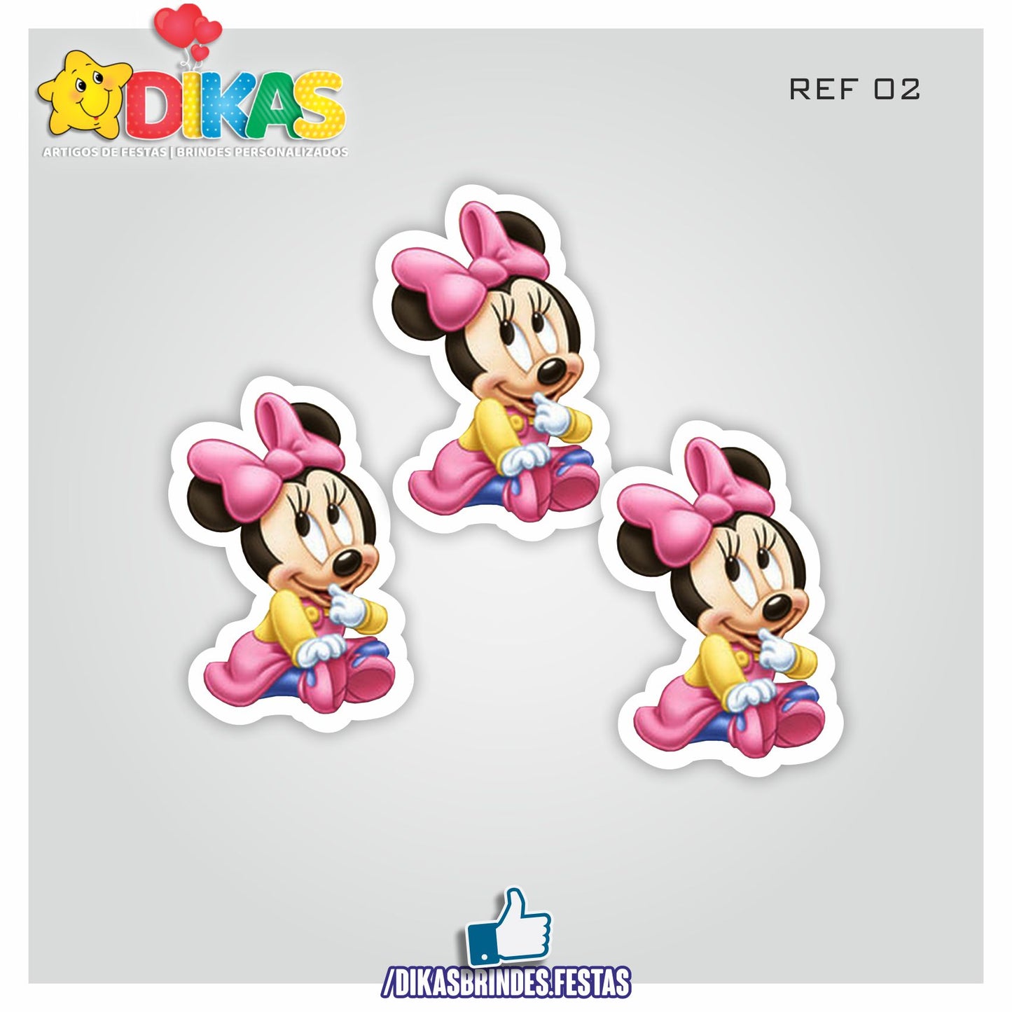 APLIQUES PEQUENOS - MINNIE BABY