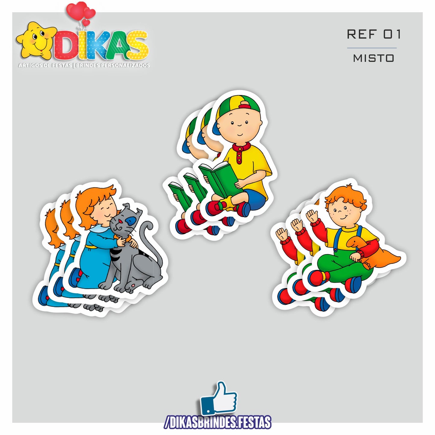 APLIQUES PEQUENOS - RUCA