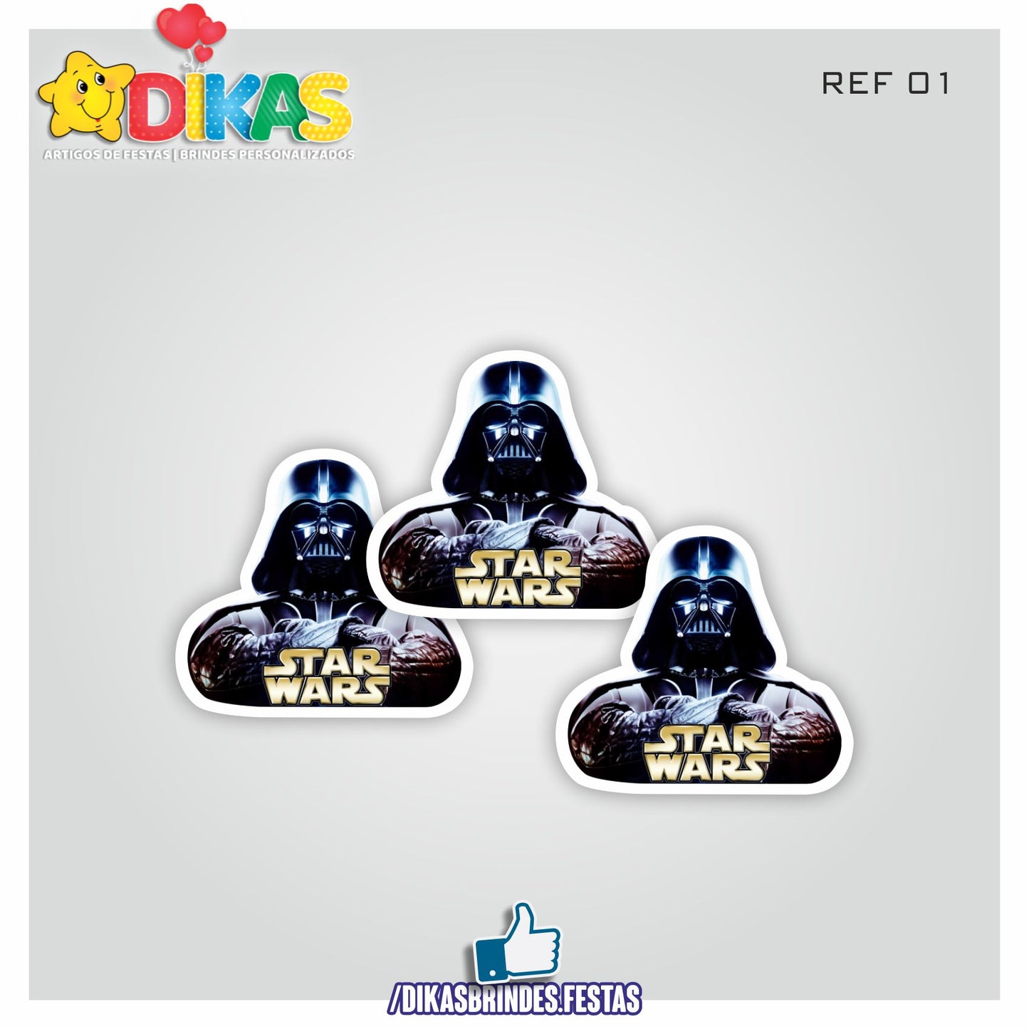 APLIQUES PEQUENOS - STAR WARS