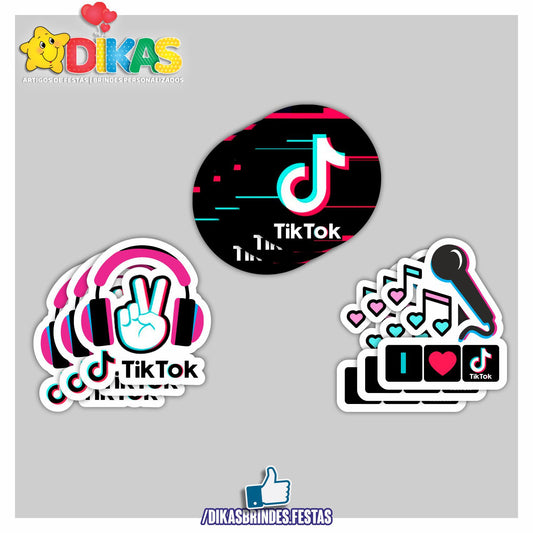 APLIQUES PEQUENOS - TIK TOK