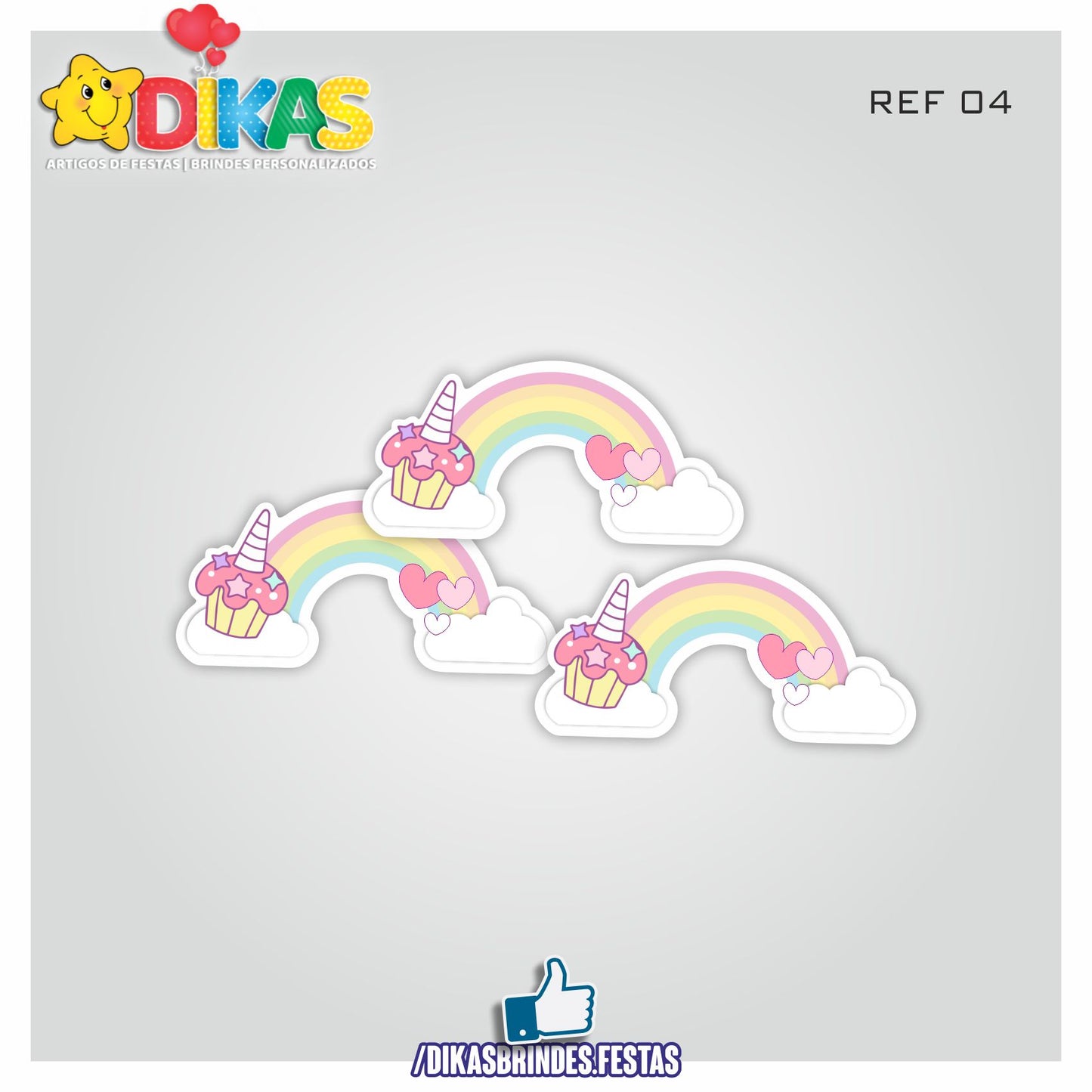 APLIQUES PEQUENOS - UNICÓRNIO