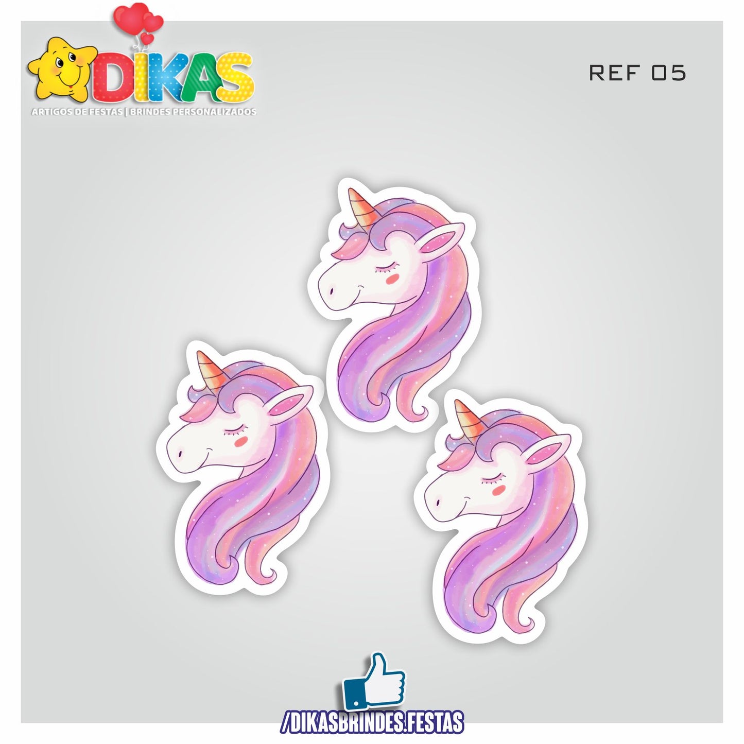 APLIQUES PEQUENOS - UNICÓRNIO