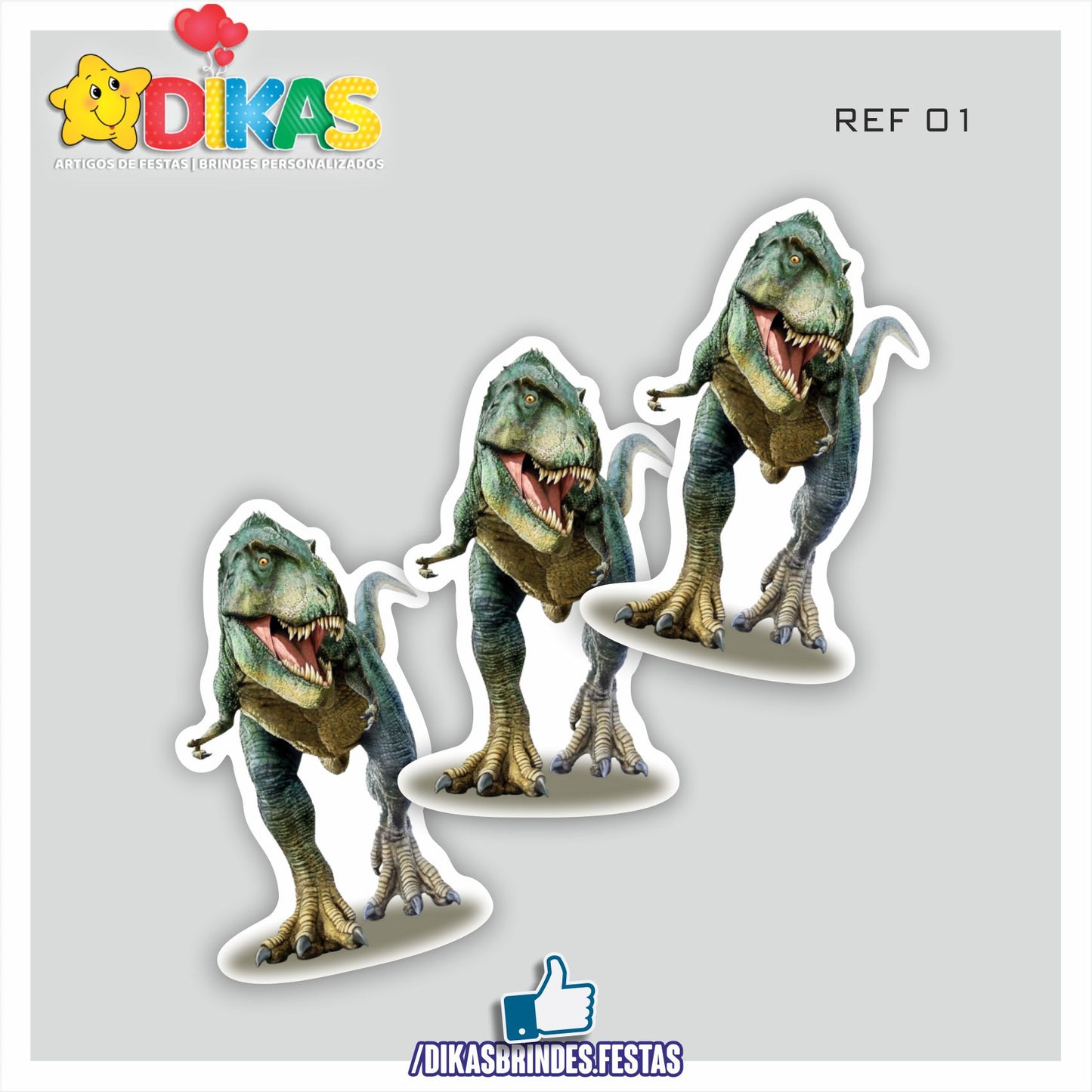 APLIQUES PEQUENOS - DINOSSAUROS