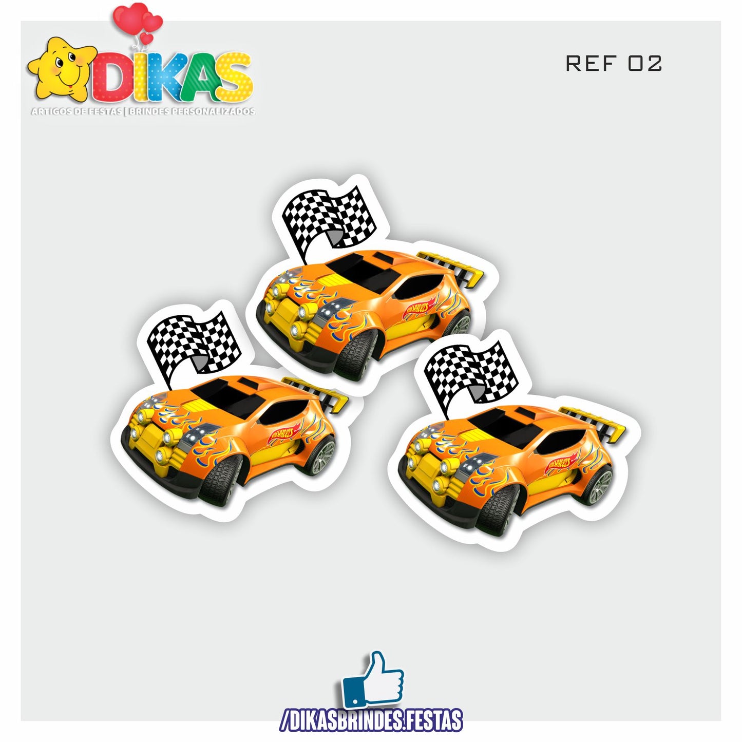 APLIQUES PEQUENOS - HOTWHEELS