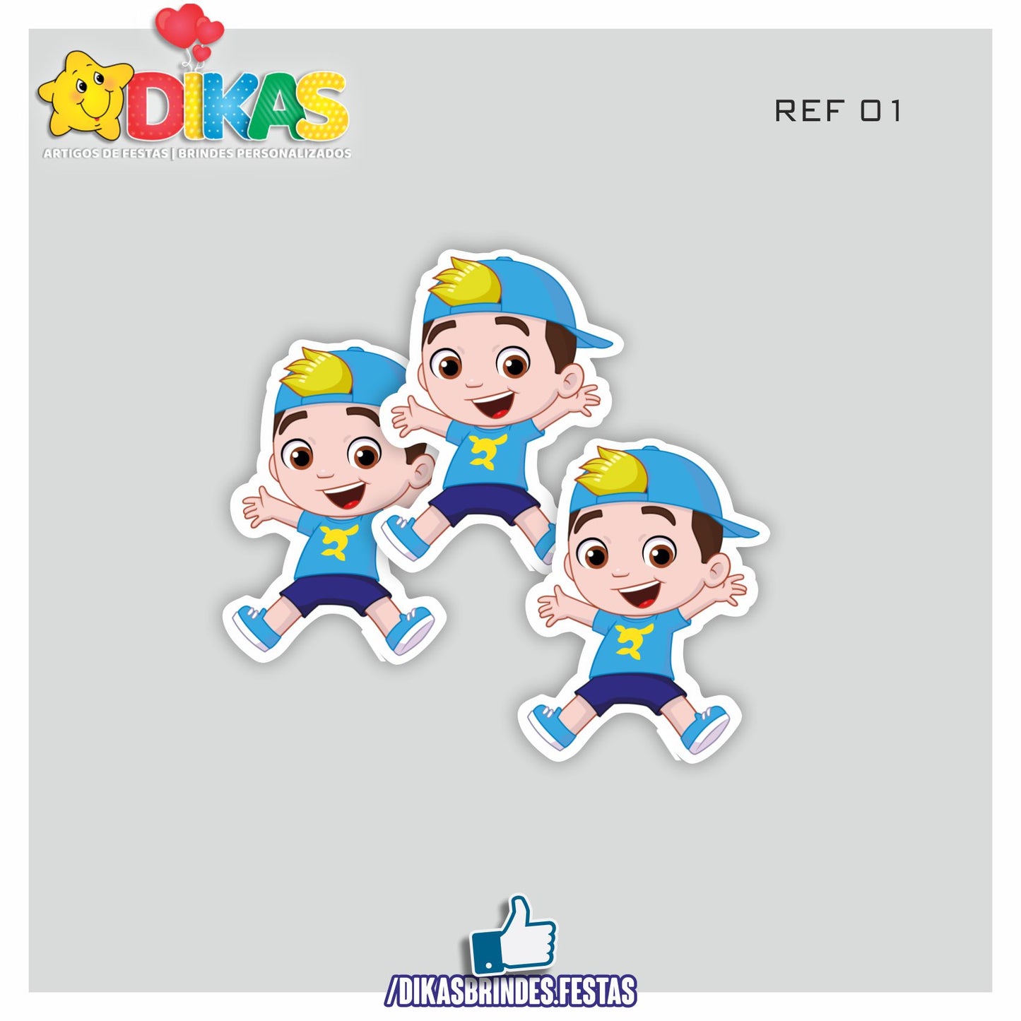 APLIQUES PEQUENOS - LUCCAS NETO