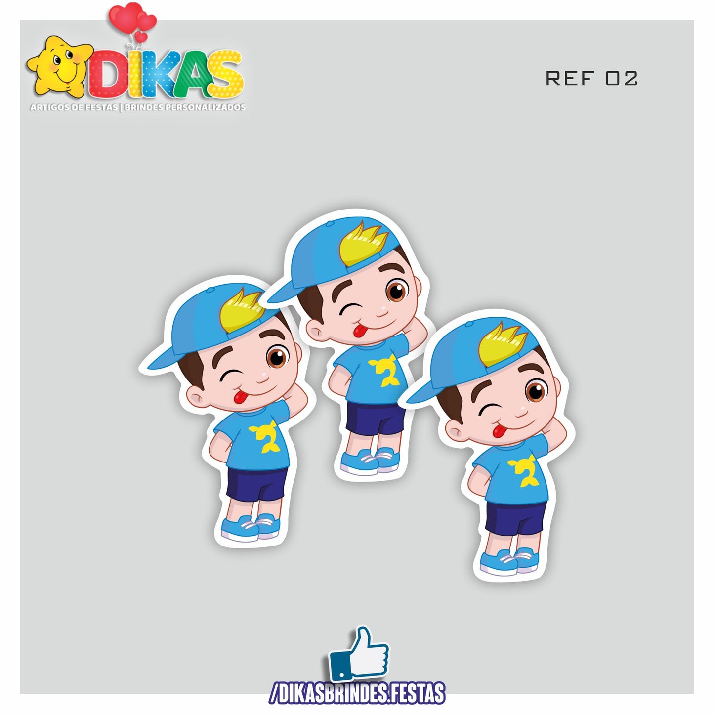 APLIQUES PEQUENOS - LUCCAS NETO