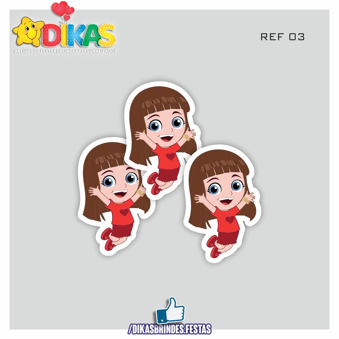 APLIQUES PEQUENOS - LUCCAS NETO