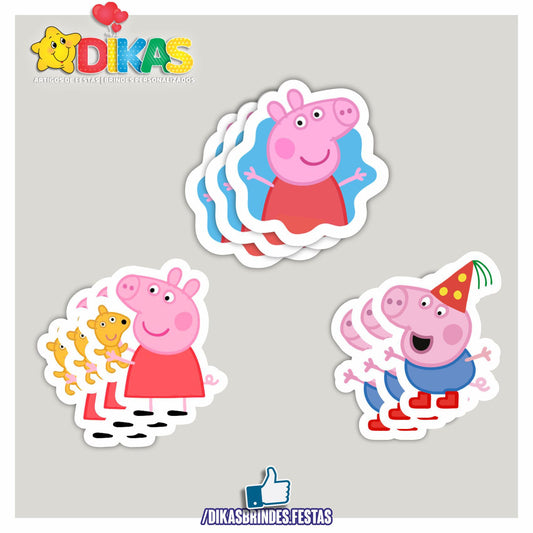 APLIQUES PEQUENOS - PORQUINHA PEPPA