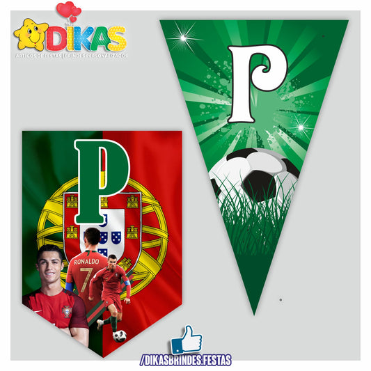 BANDEIROLA "PARABÉNS" - FUTEBOL