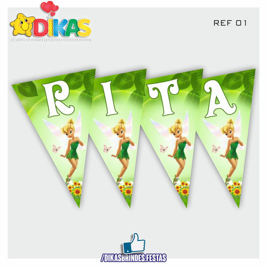 BANDEIROLA PERSONALIZADA - SININHO