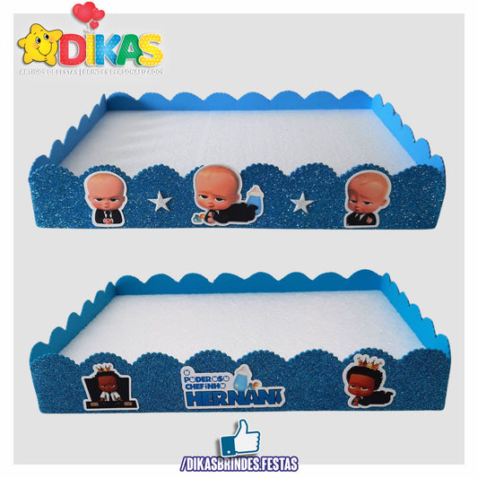 BANDEJA ARTESANAL GRANDE - BOSS BABY