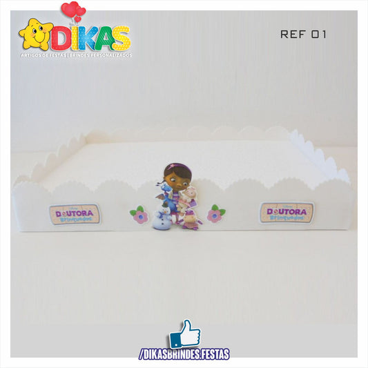 BANDEJA ARTESANAL GRANDE - DOUTORA BRINQUEDOS