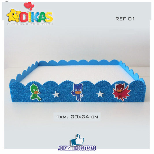 BANDEJA ARTESANAL GRANDE - PJMASKS