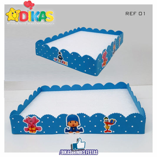 BANDEJA ARTESANAL GRANDE - POCOYO