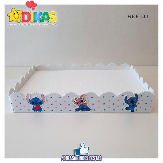 BANDEJA ARTESANAL GRANDE - STITCH