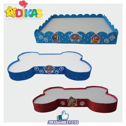 BANDEJA ARTESANAL GRANDE - PATRULHA PATA