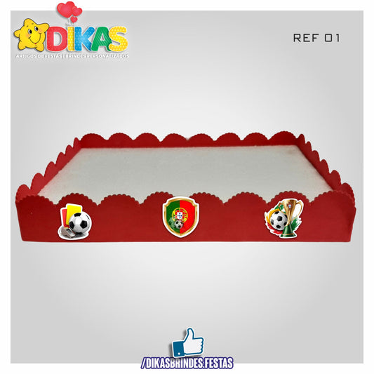 BANDEJA ARTESANAL GRANDE - FUTEBOL PORTUGAL
