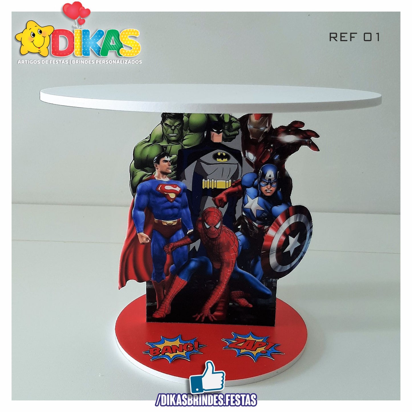 BANDEJAS TEMÁTICAS ESPECIAIS - AVENGERS