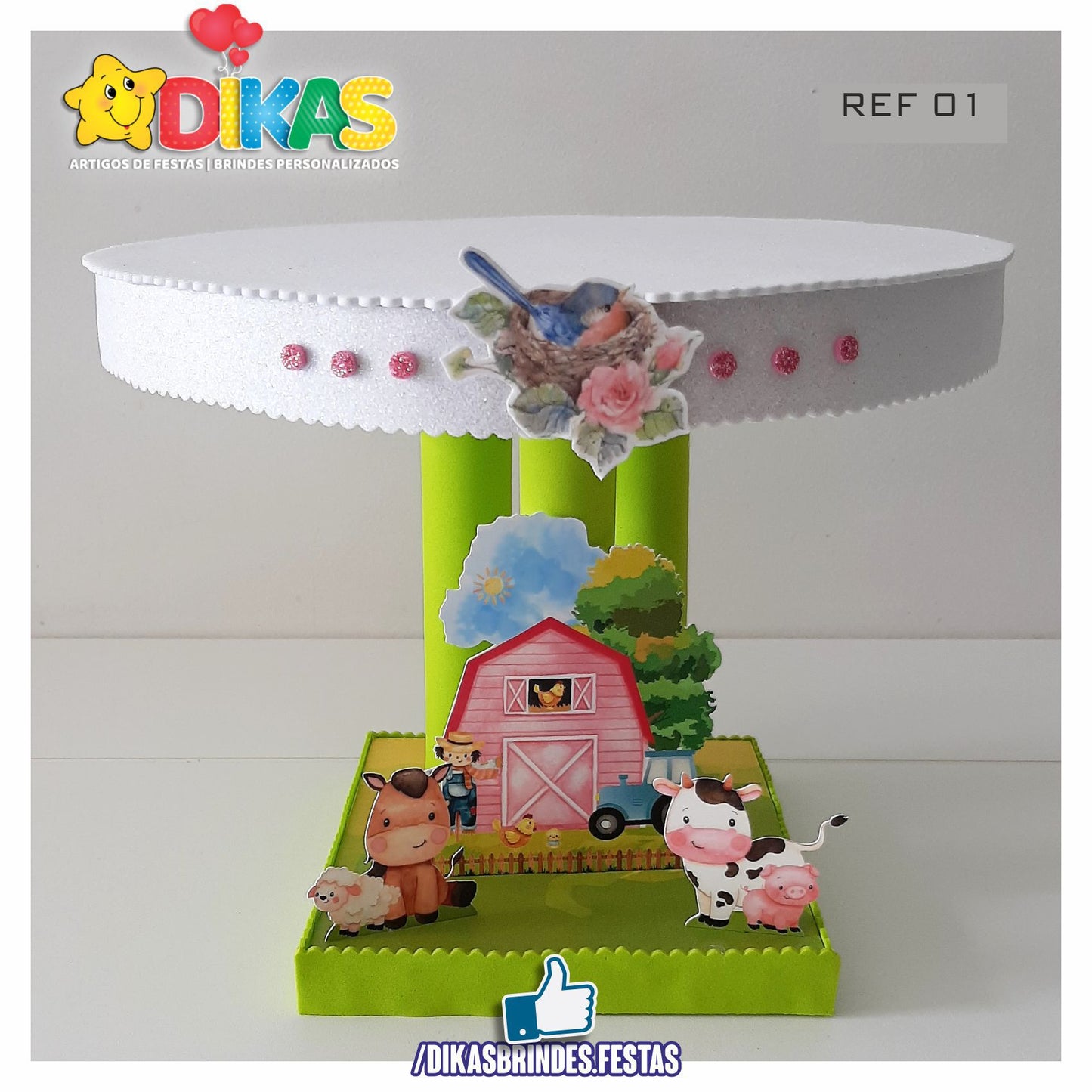 BANDEJAS TEMÁTICAS ESPECIAIS - ANIMAIS DA QUINTA