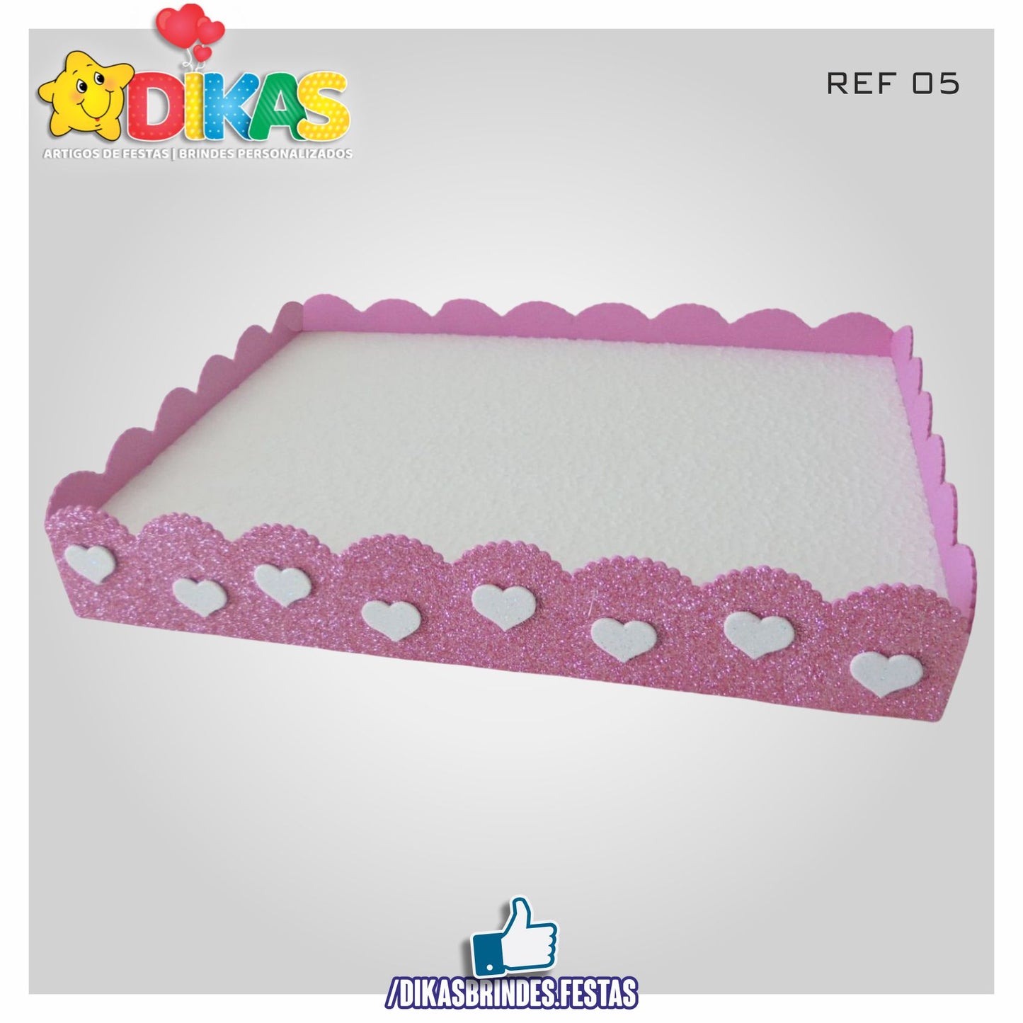 BANDEJA ARTESANAL GRANDE - BEBÉ