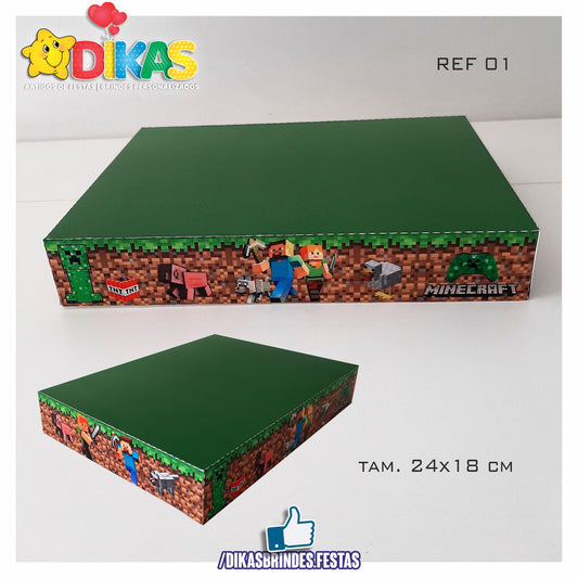 BANDEJA TEMA IMPRESSO - MINECRAFT