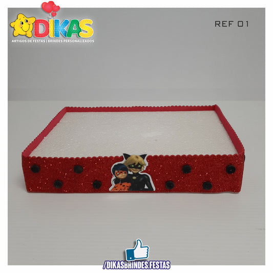 BANDEJA ARTESANAL PEQUENA - LADYBUG