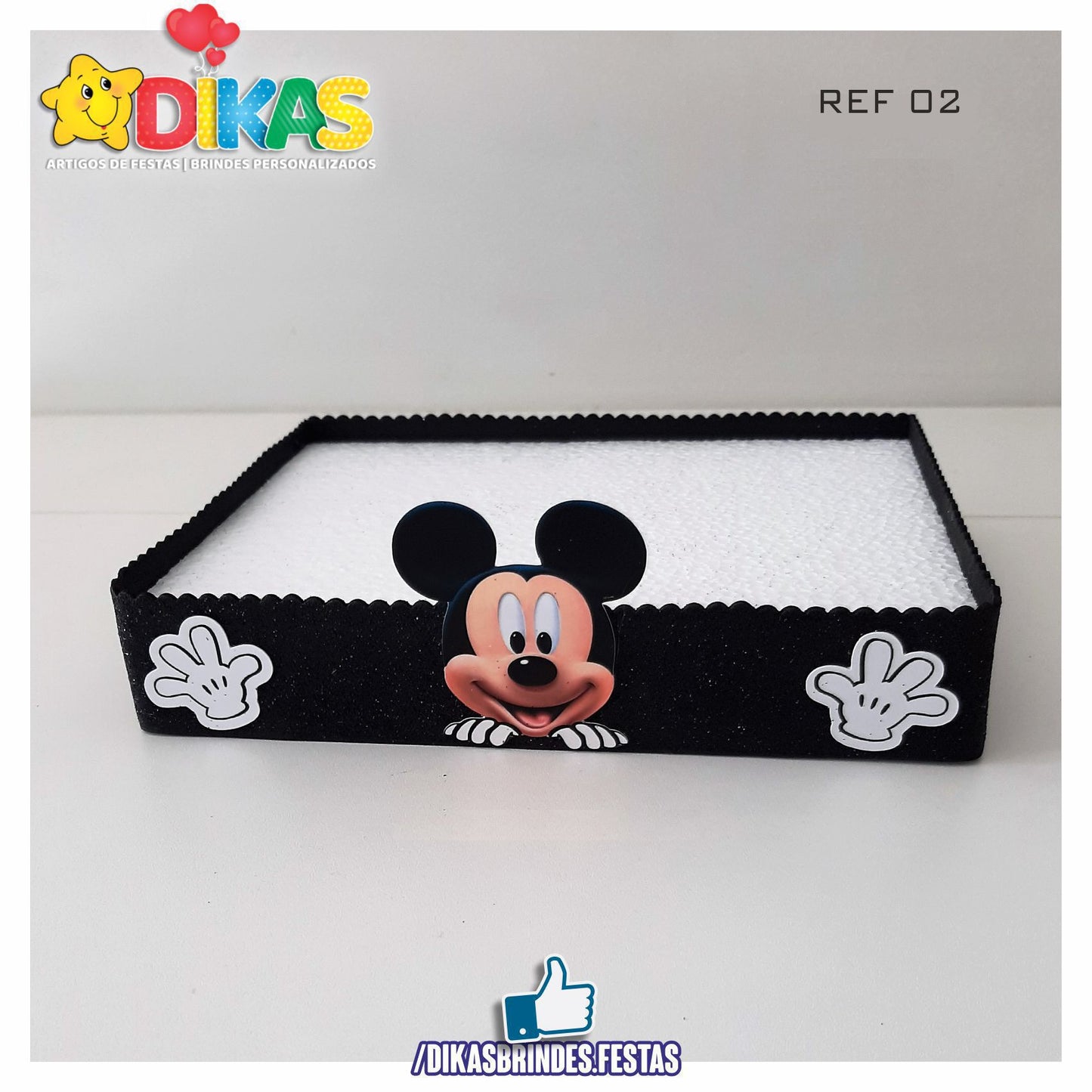 BANDEJA ARTESANAL PEQUENA - MICKEY