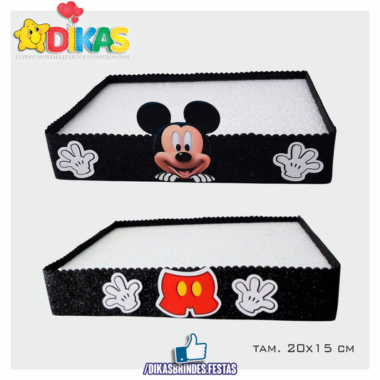 BANDEJA ARTESANAL PEQUENA - MICKEY