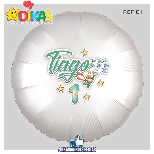 BALÃO FOIL PERSONALIZADO - PEQUENO PRÍNCIPE