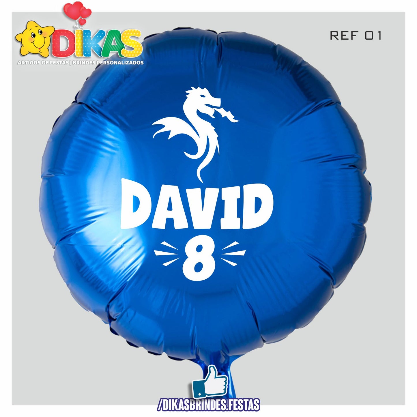 BALÃO FOIL PERSONALIZADO - FUTEBOL PORTO