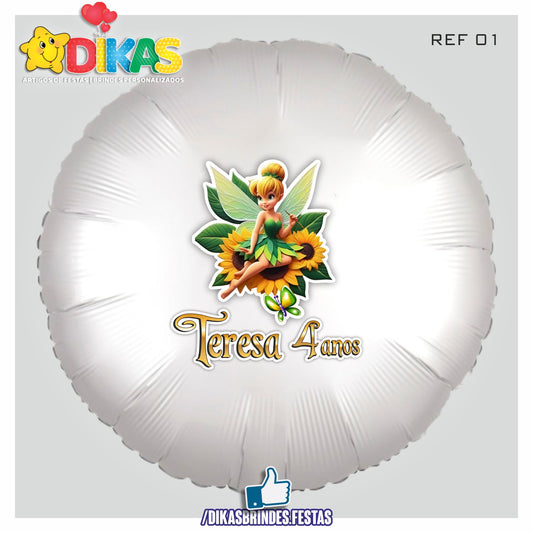 BALÃO FOIL PERSONALIZADO - SININHO