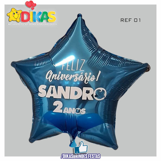 BALÃO FOIL PERSONALIZADO - BOSS BABY