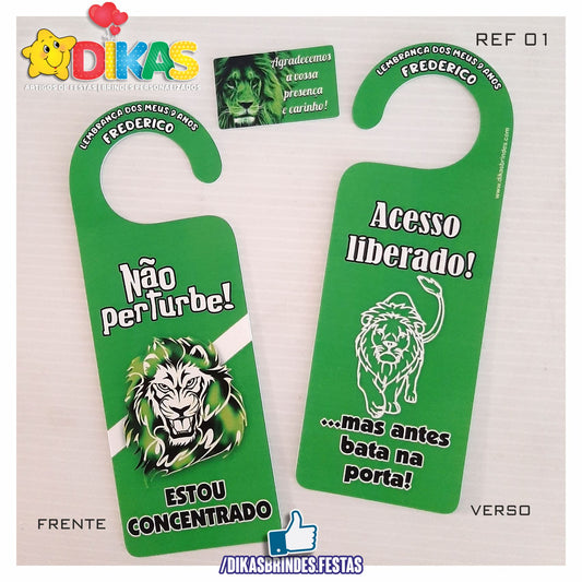 AVISO DE PORTA - SPORTING