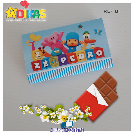 TABLET CHOCOLATE 20G PERSONALIZADO - POCOYO