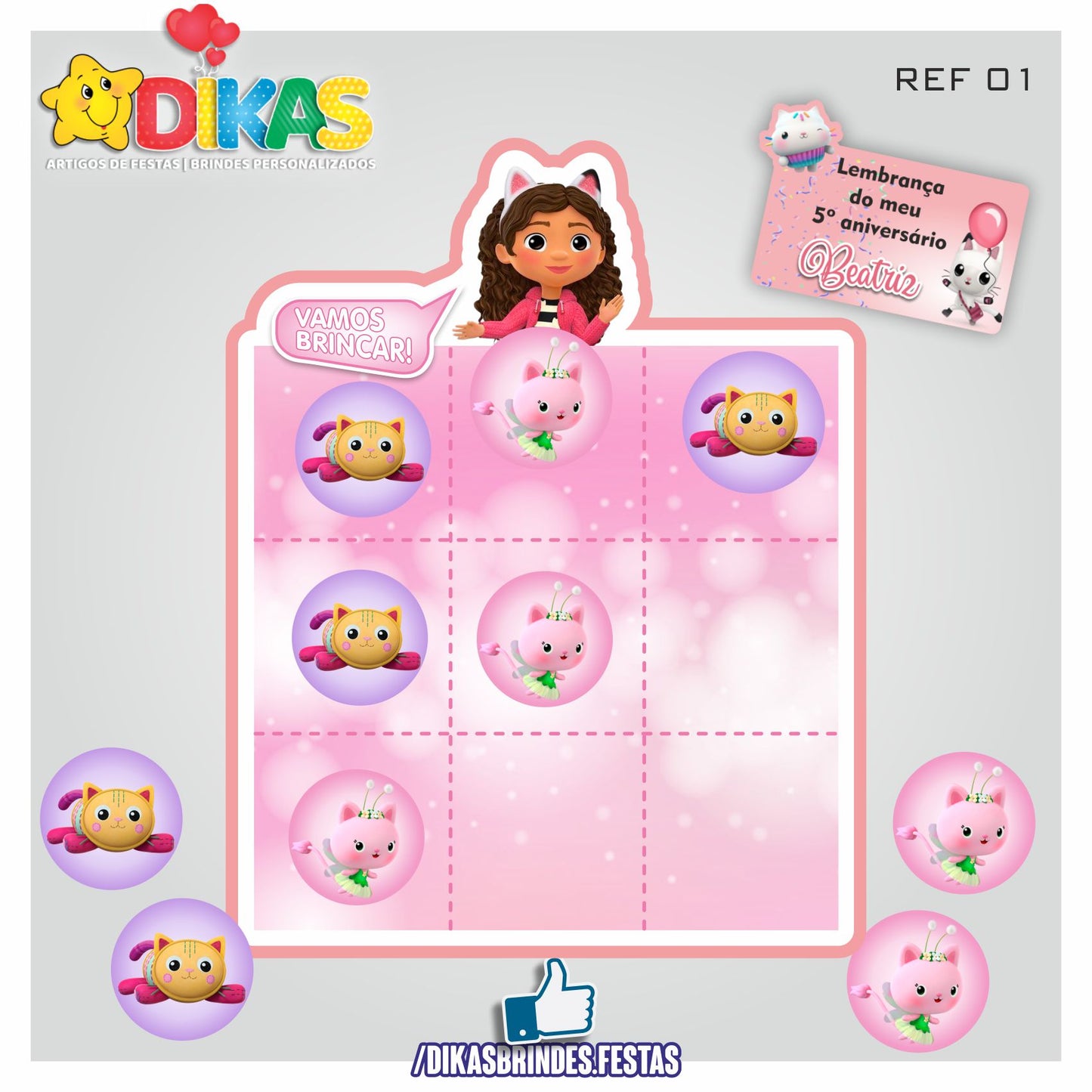 JOGO DO GALO ARTESANAL - GABBY