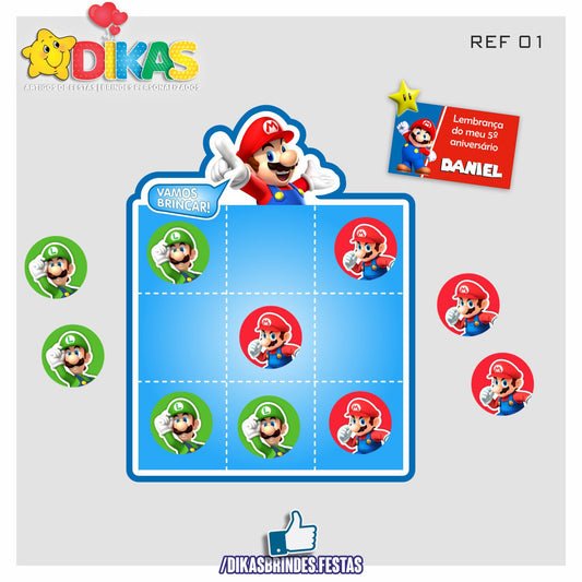 JOGO DO GALO ARTESANAL - MARIO BROS