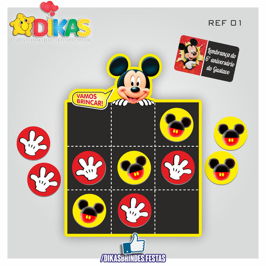JOGO DO GALO ARTESANAL - MICKEY