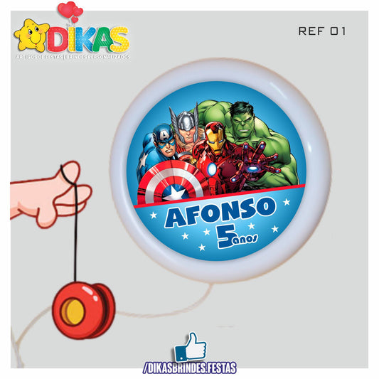 IOIÓ PERSONALIZADO - AVENGERS