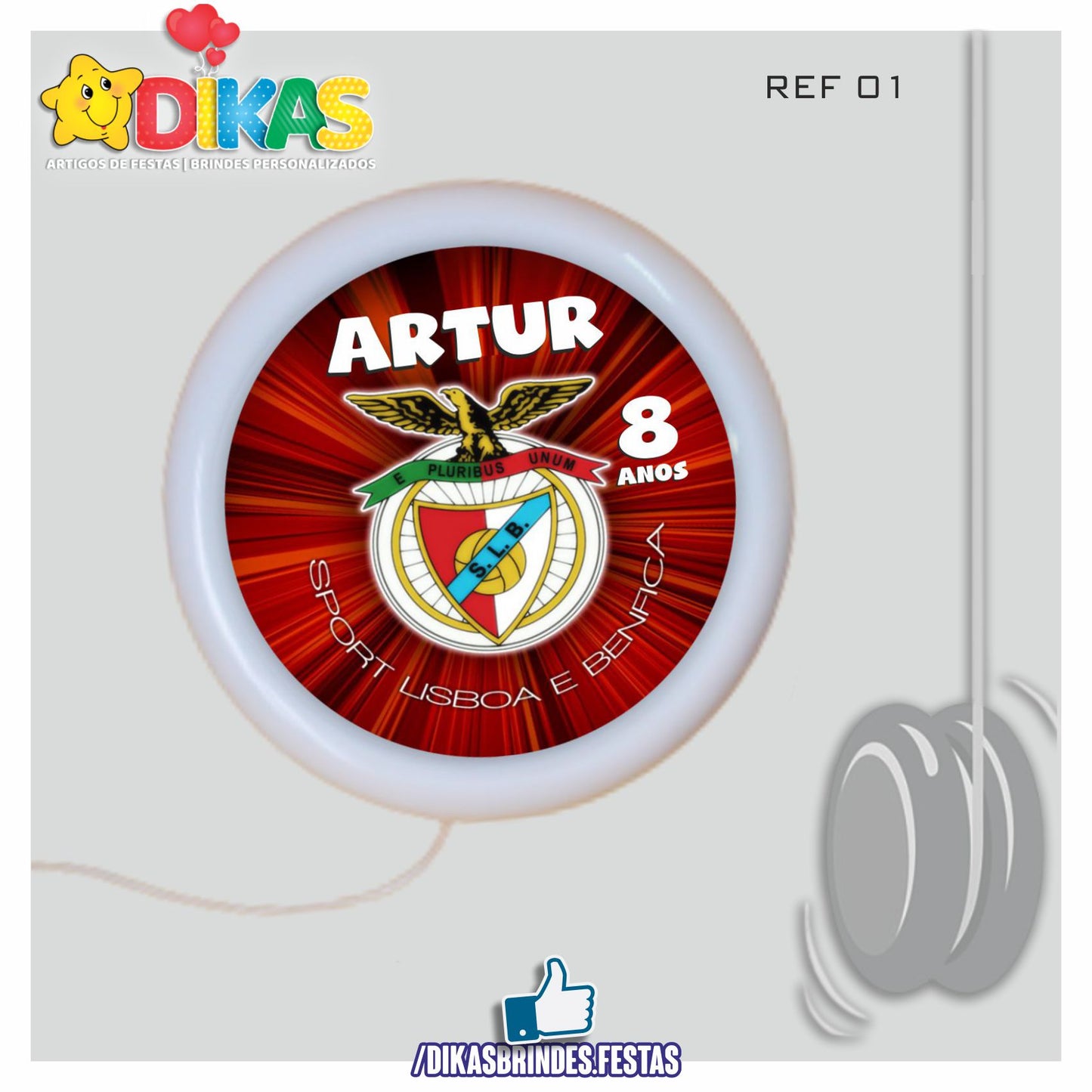 IOIÓ PERSONALIZADO - FUTEBOL BENFICA