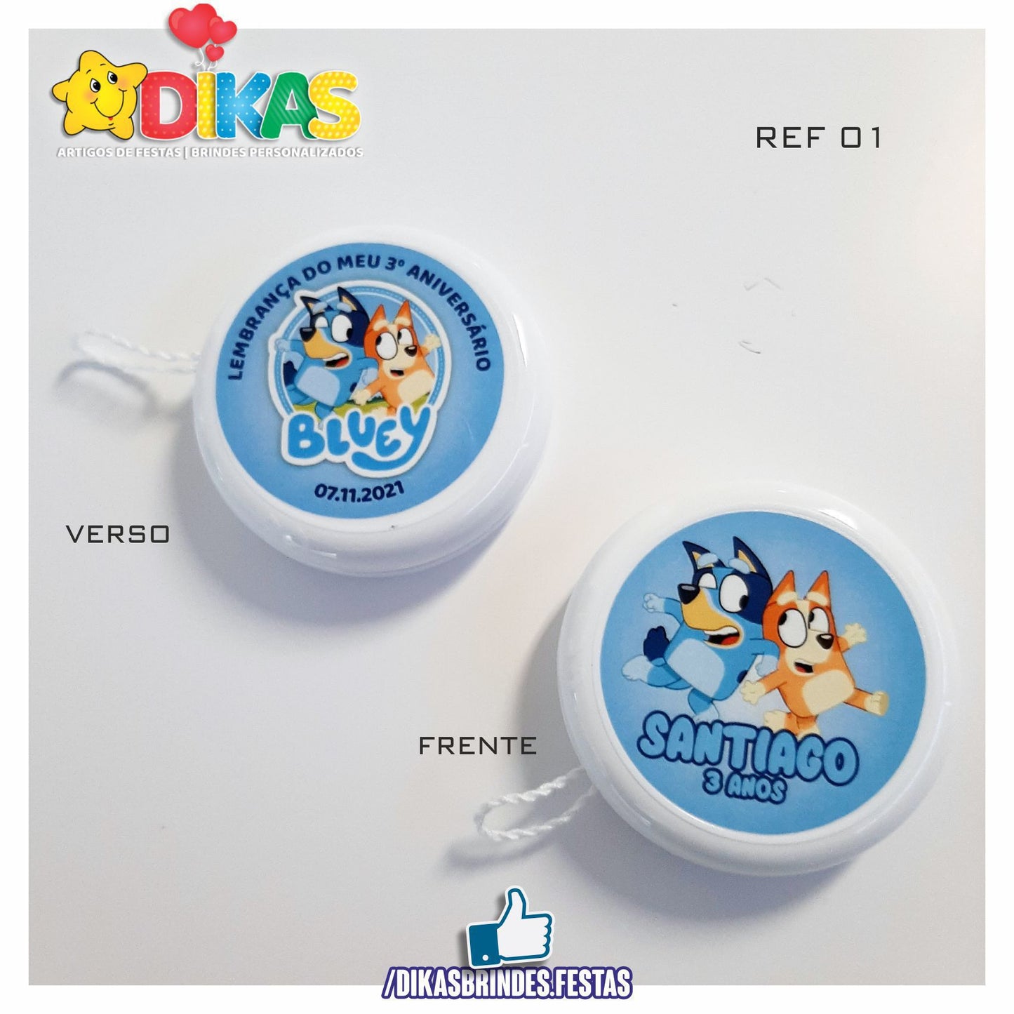IOIÓ PERSONALIZADO - BLUEY