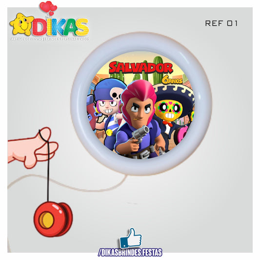 IOIÓ PERSONALIZADO - BRAWL STARS