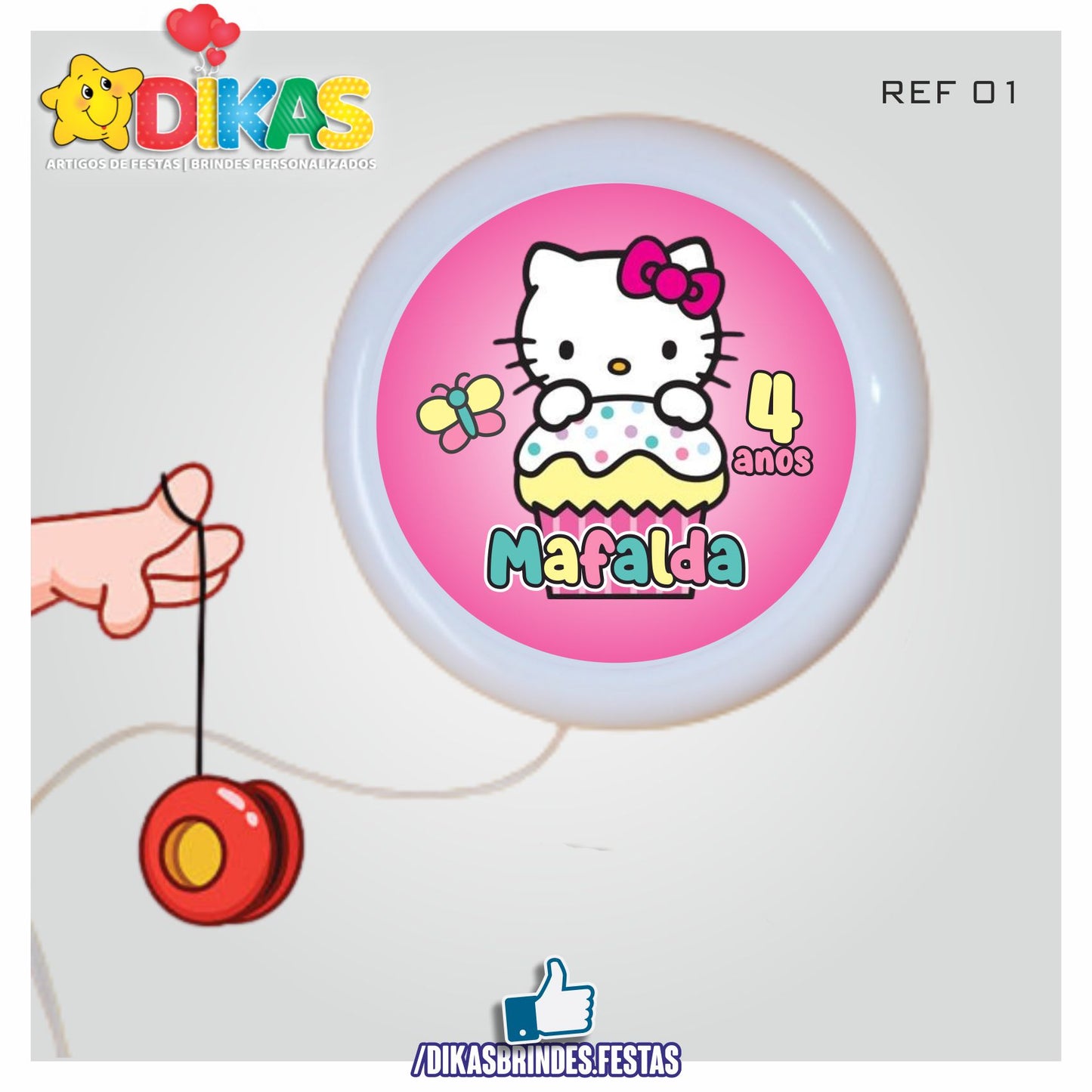 IOIÓ PERSONALIZADO - HELLO KITTY