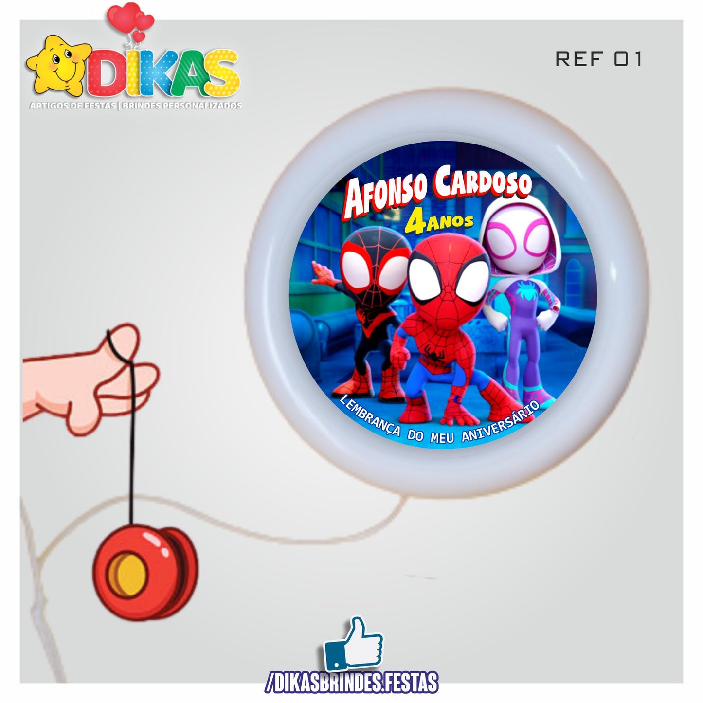 IOIÓ PERSONALIZADO - SPIDEY